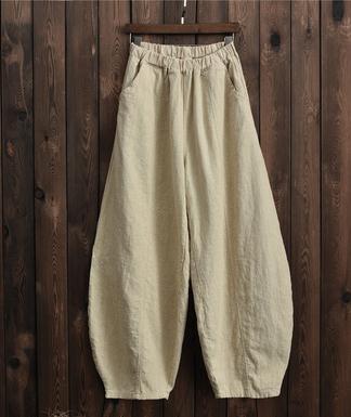 Summer&Spring red/blue women cotton&linen – Grandado