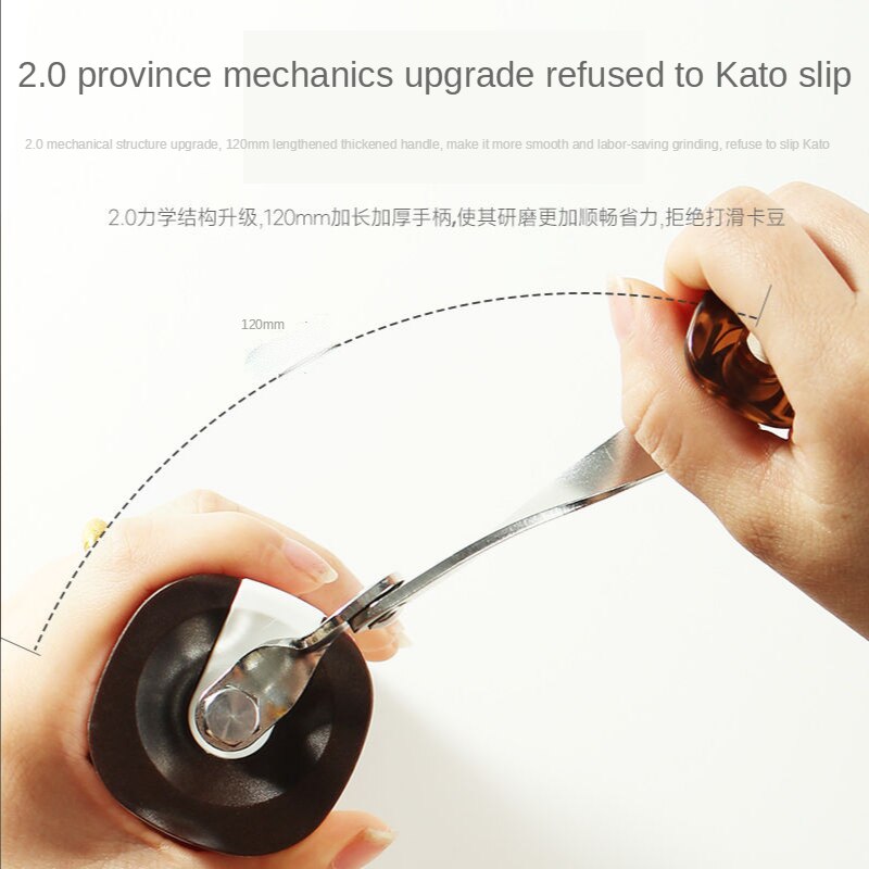 Folding Portable Grinder Hand Grinder Coffee Machine Household Mini Manual Coffee Bean Grinder Hand Crank Grinder Spice Grinder