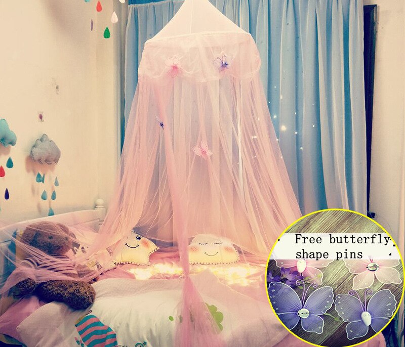 Baby Canopy Klamboe Kinderen Kamer Decoratie Crib Verrekening Baby Tent Viscose Baby Klamboe Fotografie Props: f