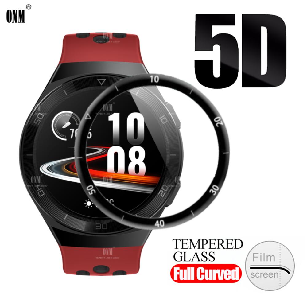GT2E 5D Gebogene Rand Vollen Abdeckung Weichen Schutzhülle Film Abdeckung Für Huawei Uhr GT 2e Sport Vitalität Bildschirm Schutz (nicht Glas)