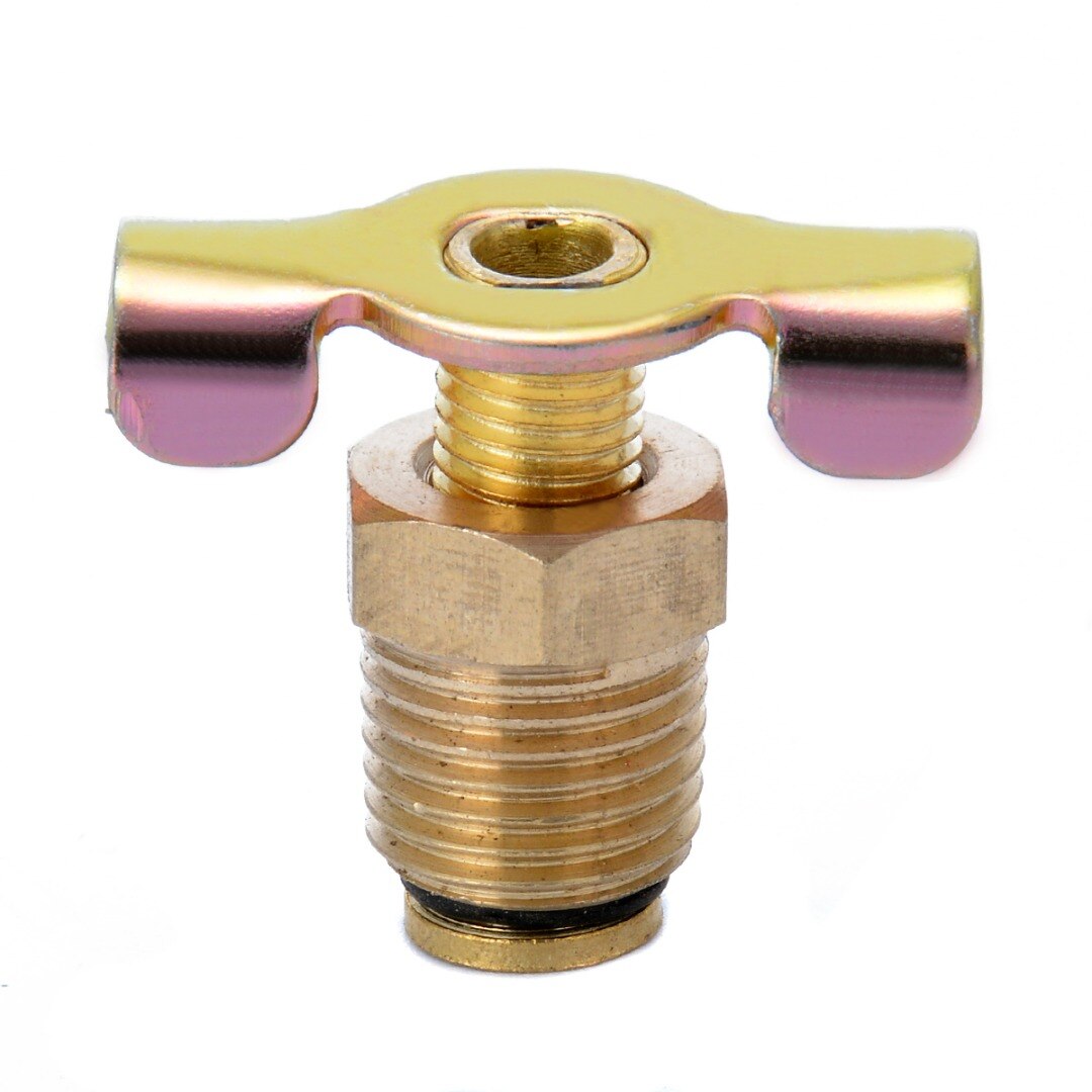 1pc 1/4 &quot;NPT Durcheinander Ablauf Ventil Luft Kompressor Panzer Petcock Wasser Ablauf Ventil Ersatz Teil 30x24mm