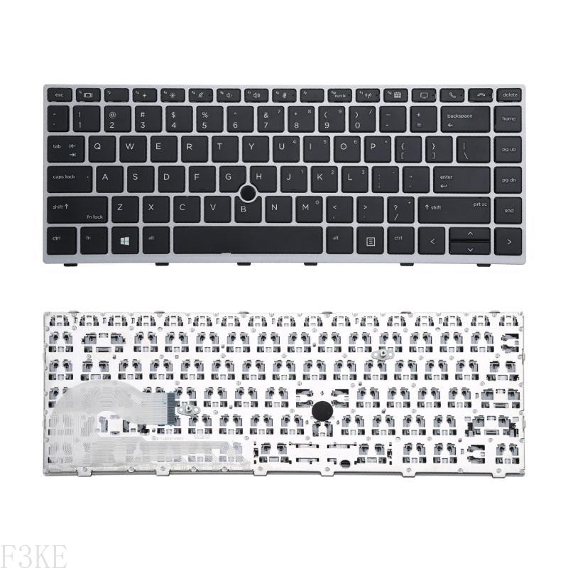 F3KE US Keyboard voor Elitebook 840 846 745 Zonder Blacklight No Pointing