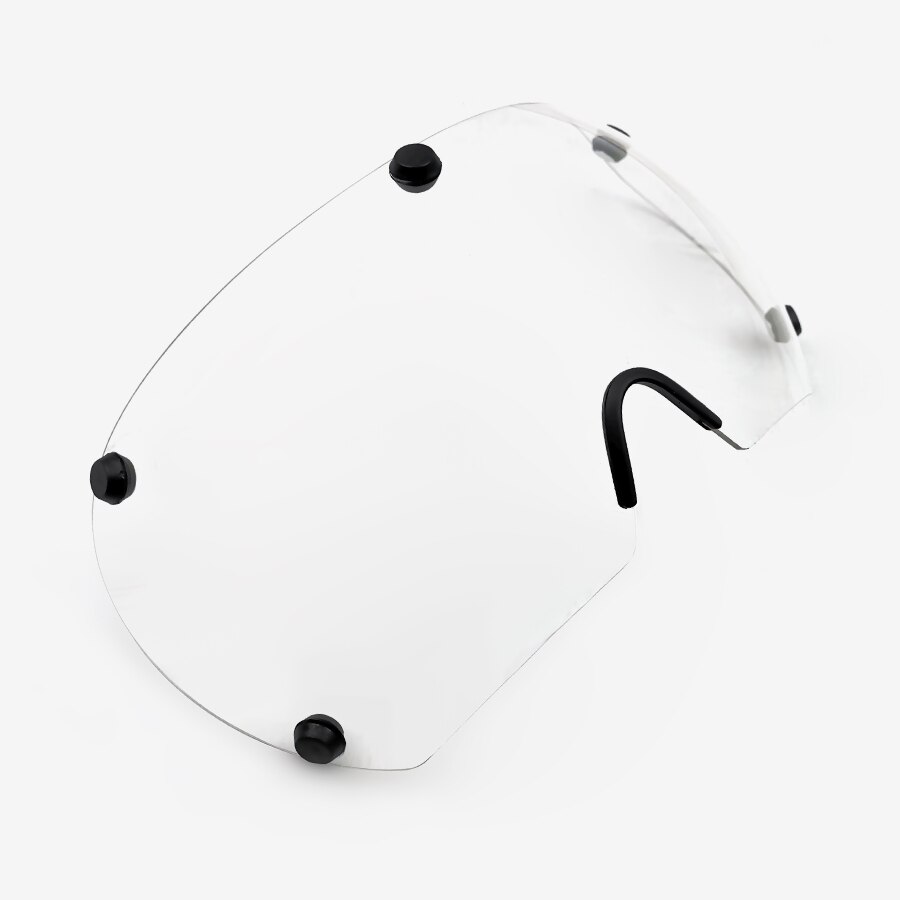 Aero Helm objektiv transparent grau Triathlon tt radfahren Helm objektiv rennrad fahrrad Helm objektiv brille visier helmt Zubehör