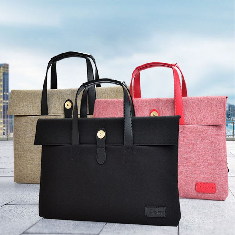 Laptoptas lichtgewicht 14 inch handtas notebooktas laptophoes draagbare computertas voor laptop handtas aktetas