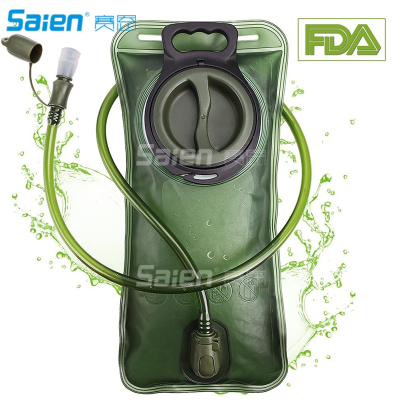 Hydration Bladder 2 Liter Leak Proof Water Reservoir, Water Storage Bladder Bag, BPA Free Hydration Pack Replacement
