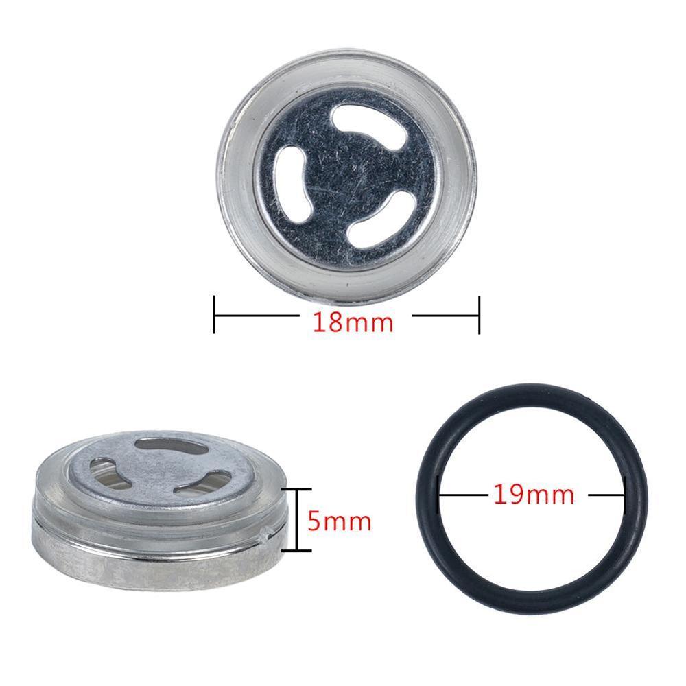 2 sæt 18mm motorcykel master bremsecylinder reservoir sigtglas med gummipakning til motorcykelbremse koblingsgreb
