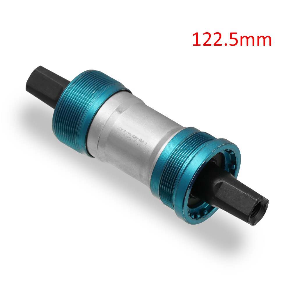 68x103-127.5mm Aluminum Road Mountain Bike Bottom Bracket Bicycle Axle Square Taper Cartridge Sealed Bearing Bike Accessories: 68x122.5mm