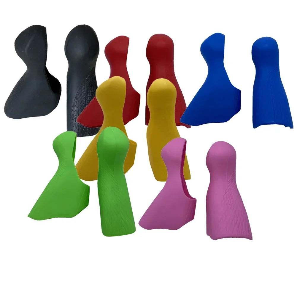 1 Stuks Fiets Remhendel Kappen Rubber Voor Shimano St-5700 105 Versnellingspook Cover Snelweg Fiets Accessoires