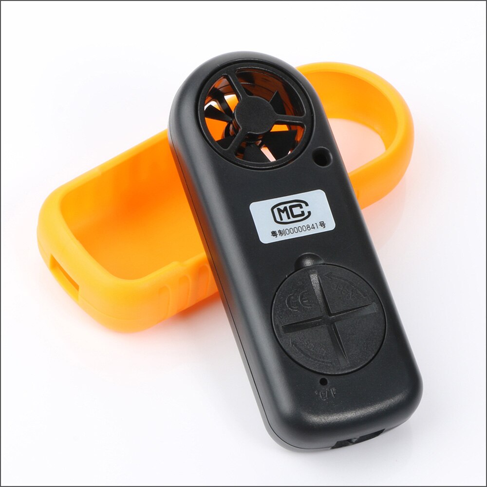 Bentech vindmåler digital vindhastighedsmåler mini bærbart termometer anemometer vindmåler  gm816 30m/ s vindmåler sensor