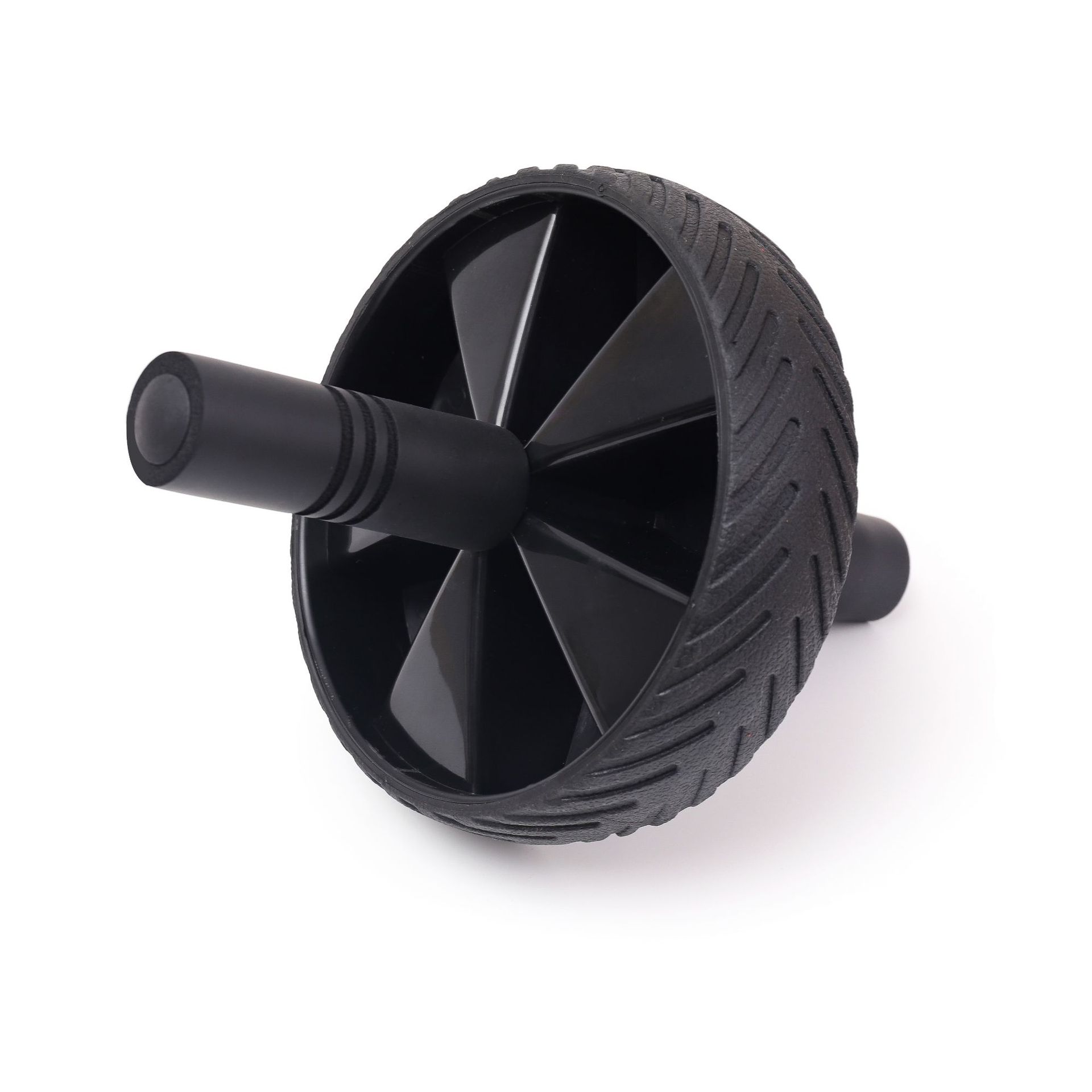 Rullo per addominali per allenamento addominali Ruota per addominali Attrezzatura per esercizi Attrezzatura per esercizi Rullo per ruota addominali a ruota singola per palestra di casa