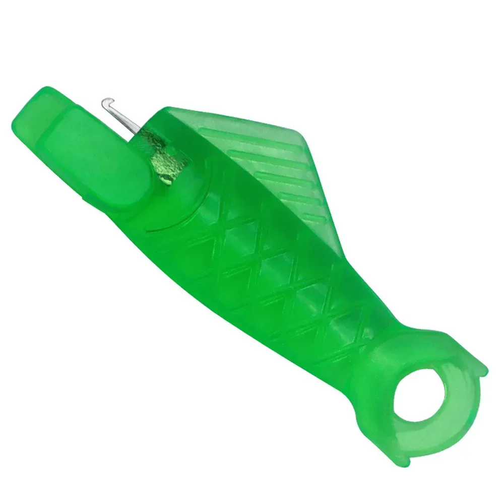 Mini Automatic Needle Threader With Hook Plastic Needle Sewing Machine Insertion Elderly Quick Changer Craft Accessories: XL / Dark Khaki