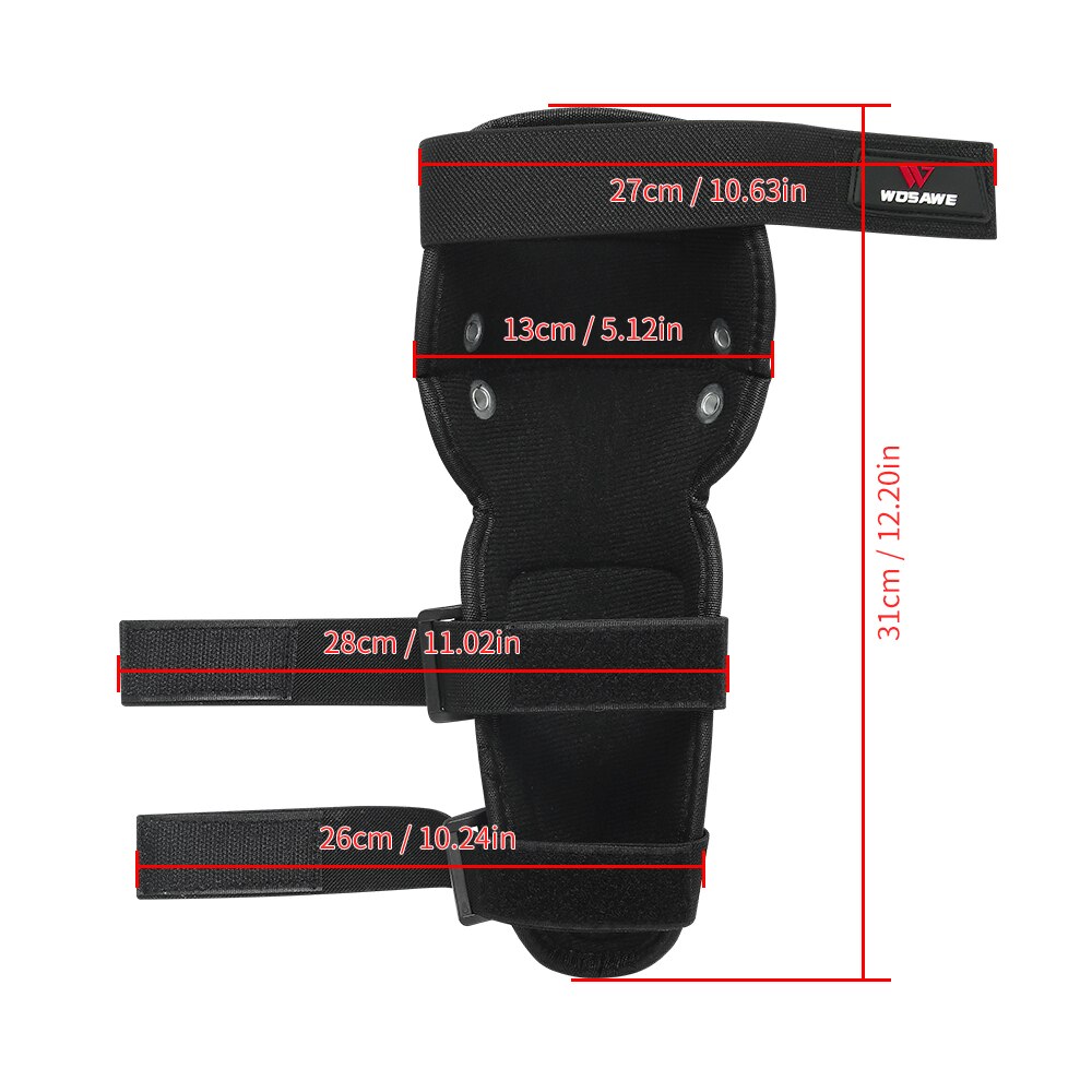 Wosawe Kinderen Kniebeschermers Abs Materiaal Sport Skate Bike Motrorcycle Kniebeschermers Elbowpads Voor Kids 4-14 Jarigen