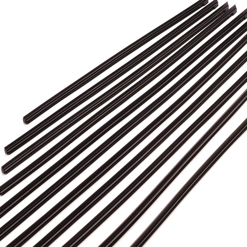 Universal Auto Wischer Klingen 14 "16" 17 "18" 19 "20" 21 "22" 24 "26" natürliche Auto Gummi Streifen Windschutz Windschutz Auto zubehör