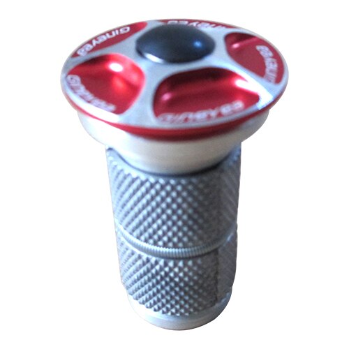 28.6mm 1 1/8" Aluminium Cycling Bike Headset Cap Key Expander Bicycle Headsets Expander Nut Bicycle Accessories 4 Colors: SD17 Red