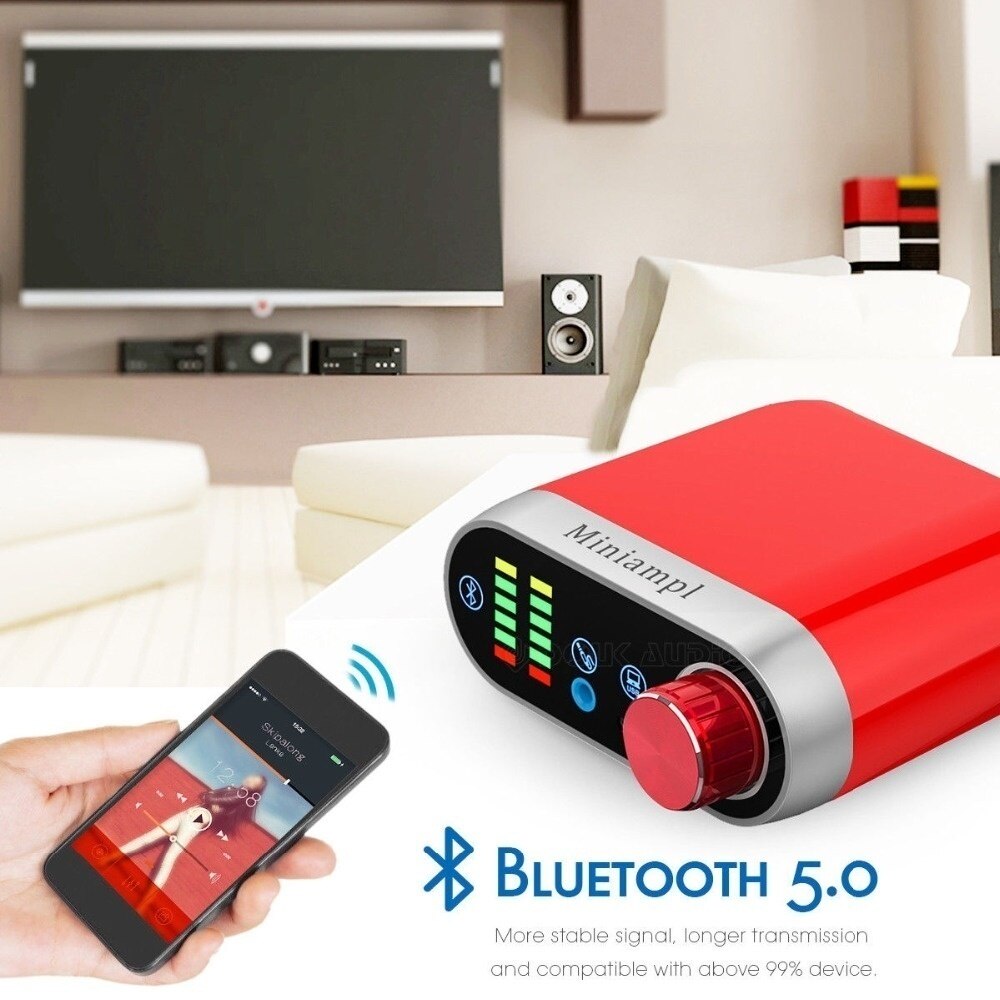 Mini Audio- HiFi Bluetooth 5,0 HiFi Energie Verstärker Klasse D Tpa3116 Digital Ampere USB Soundkarte AUX 50W * 2 Heimat Audio-