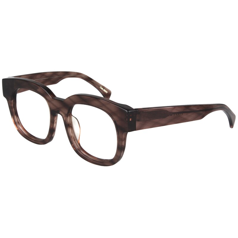 Zerosun tortoise glasögon bågar man kvinnor vintage glasögon herr kvinnlig tjocka kant glasögon glasögon nörd acetat optisk lins