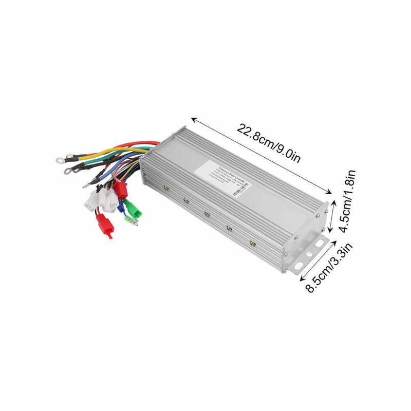 Borstelloze Controller Elektrische Fiets Borstelloze Motor Controller Hoge Prestaties Warmteafvoer Voor Scooter Voor Elektrische Fiets