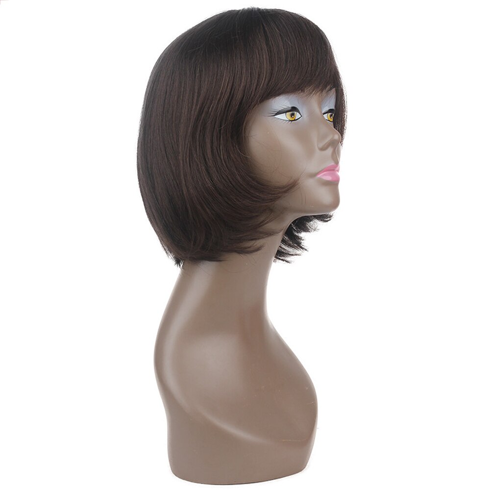 X-TRESS de alta temperatura fibra ombre peruca na moda para mulheres perucas de cabelo sintético bob curto com franja lateral longa