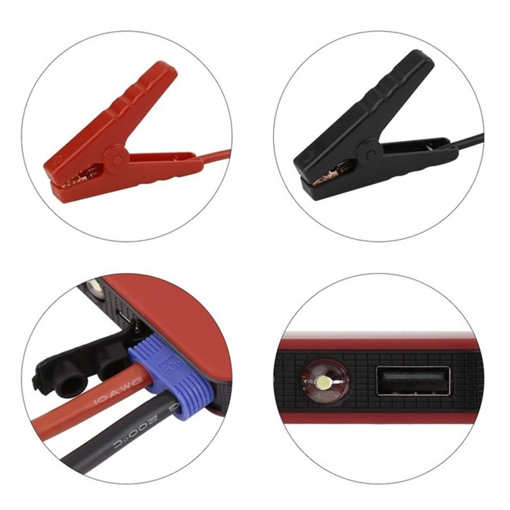 Mini Draagbare 12V 8000mAh Auto Batterij Jump Starter Auto Jumper Motor Power Bank Opstarten Auto Batterij Booster