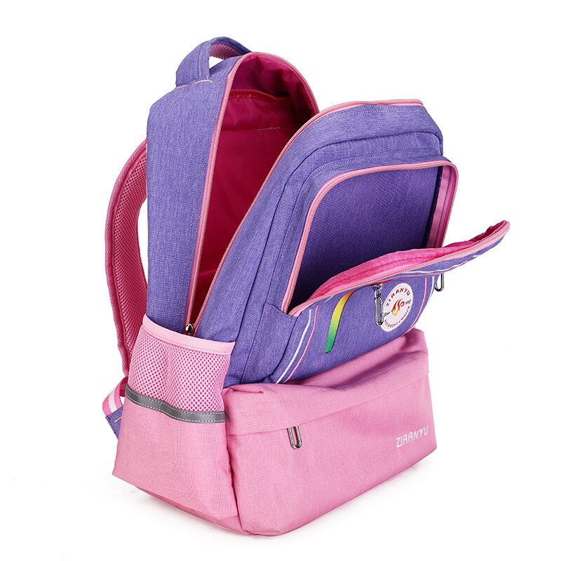 Abnehmbare Kinder Schule Taschen für Mädchen Junge Schule Rucksack Mit 2/6 Räder Trolley Rucksack Kinder Gepäck Tasche Reise Rucksack