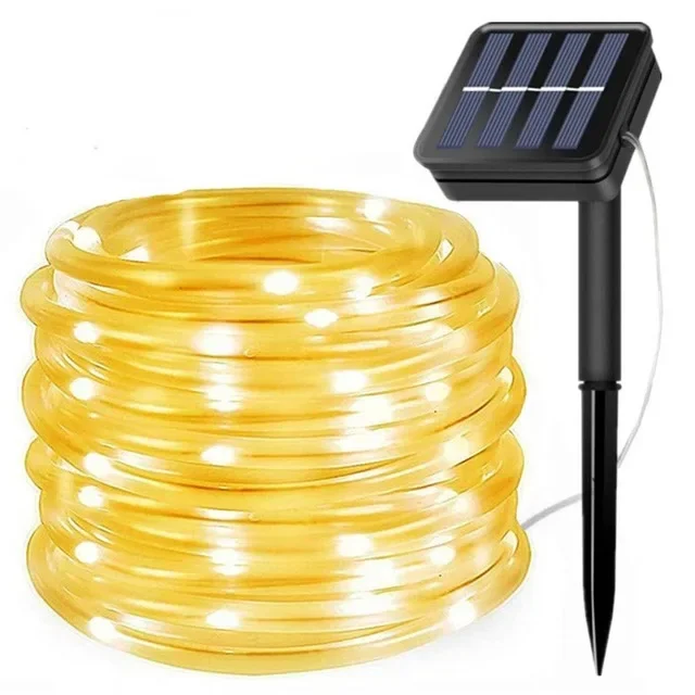 300LED Solar Rope Strip Light Outdoor Waterproof F... – Grandado