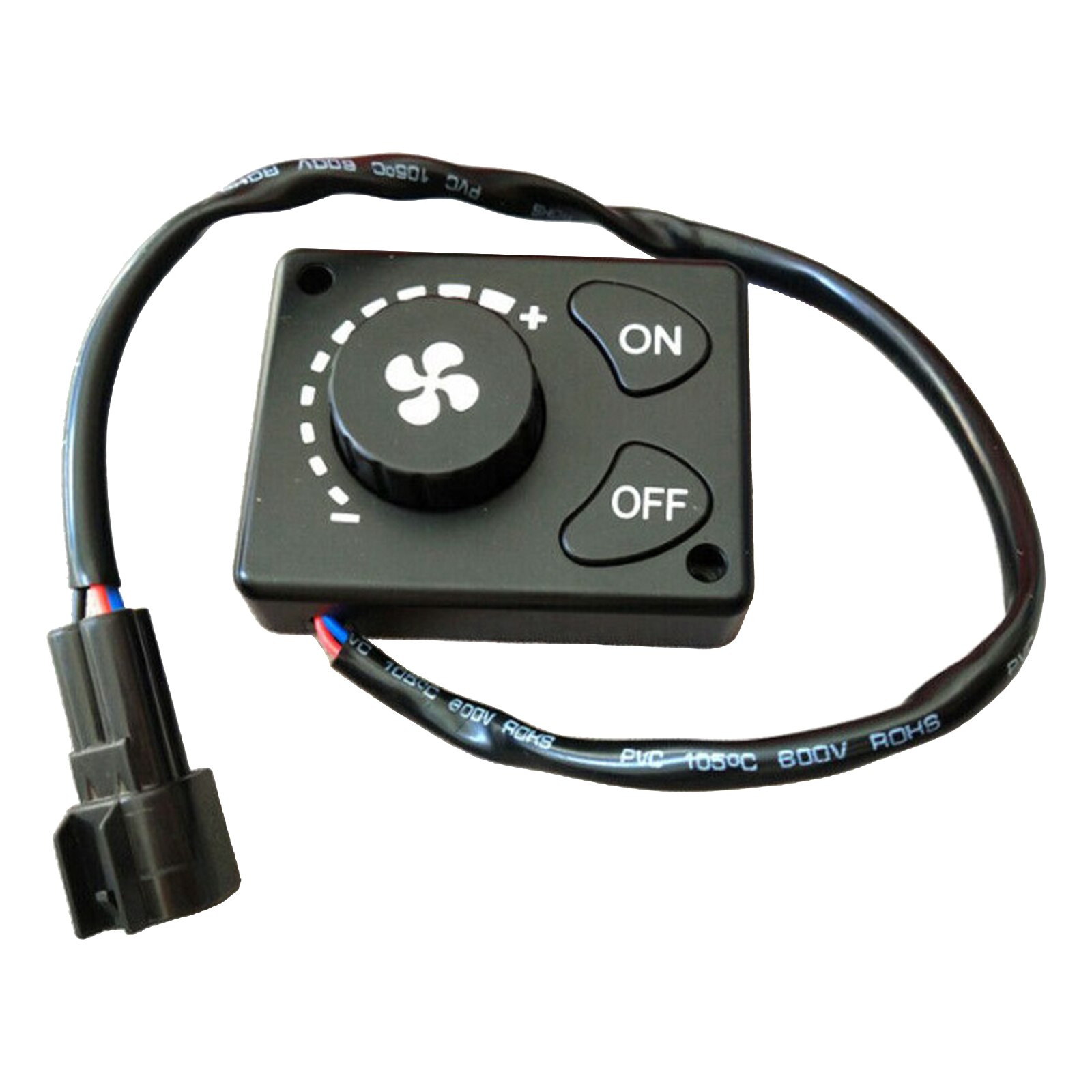 Bouton de commande de chauffage de stationnement diesel à air, interrupteur de contrôleur de camion, 3 broches, 12 V, 24V
