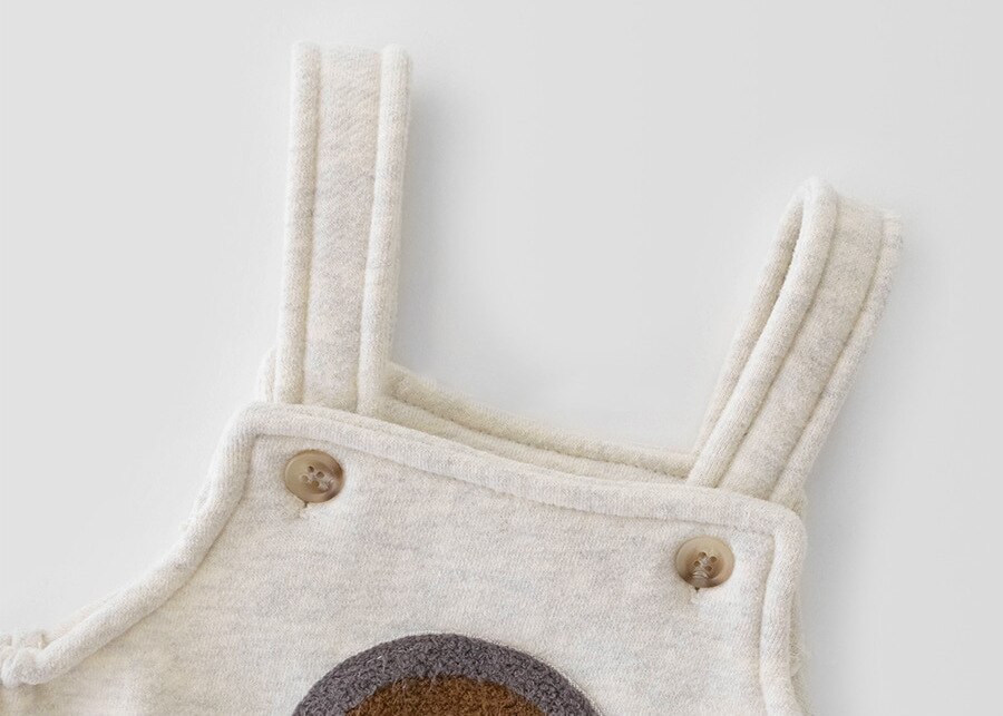Kleine Jungen Mädchen Overall Hosen Baumwolle Regenbogen Stickerei freundlicher Lätzchen Gesamt Hosen freundlicher Kleidung Frühling Herbst Kleidung