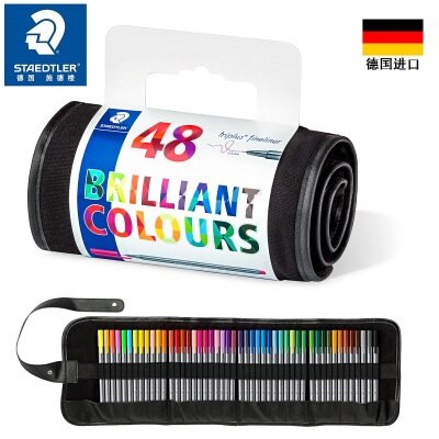 STAEDTLER 334 Triplus Fineliner bolígrafos brillantes colores lápiz de líneas finas rotuladores de arte/15/20/30/36/42/48 colores 0,3mm para pintura