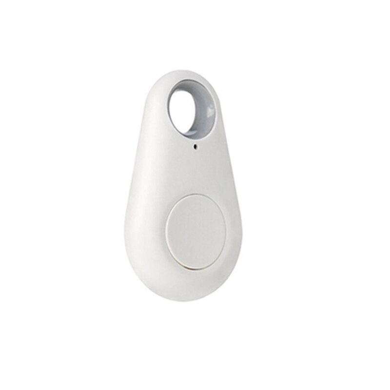 Localizador de llaves inteligente con Bluetooth, dispositivo antipérdida, llavero antipérdida para teléfono móvil, alarma bidireccional, artefacto antipérdida: Blanco