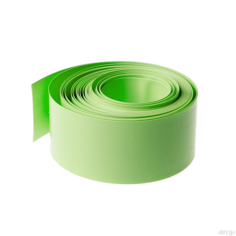 Kit de pellicule de Tube thermorétractable 5m | Pour batterie 18650 18500, rond et plat, accessoires de câblage de 18.5mm C90A, nouvelle directe: green