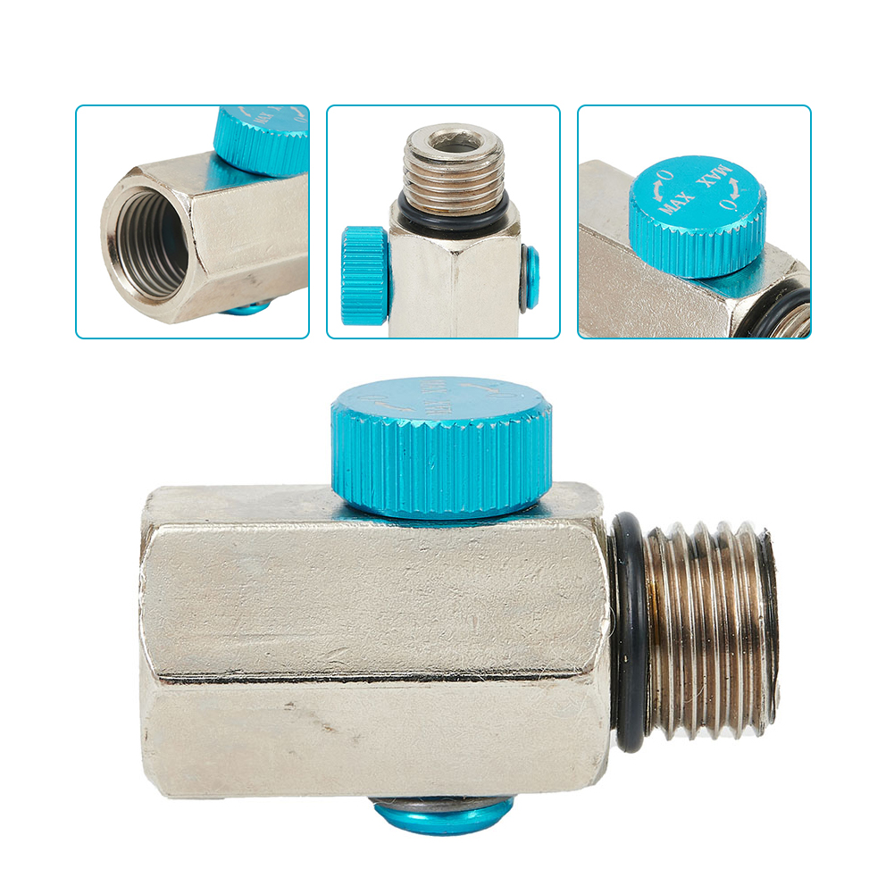 Air Flow Regulator Control Tool Valve 1/4inch NPT For Pneumatic Tool Air Tools Accesories Alloy Steel Air Adjustment Switch