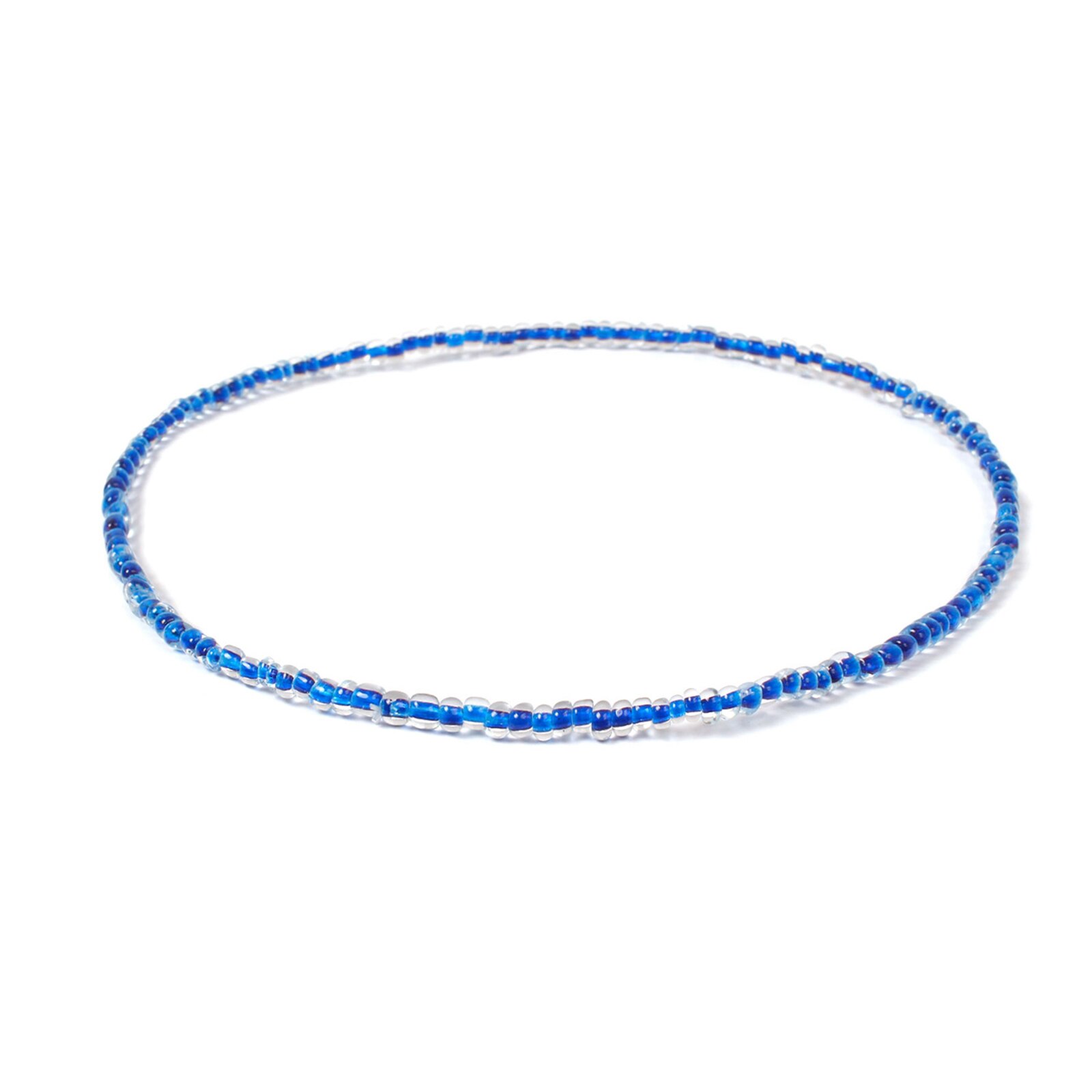 Naszyjnik w stylu boho mały naszyjnik ze szklanymi koralikami Multicolor krótki Chokers Charm naszyjniki słodki naszyjnik dla kobiet dziewczynki 40cm długości: 18