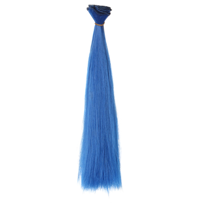 1pcs 25*100CM Doll wigs/hair Straight hair For dolls 1/3 1/4 1/6 BJD/SD DIY modeling Blue Purple Khaki: 97