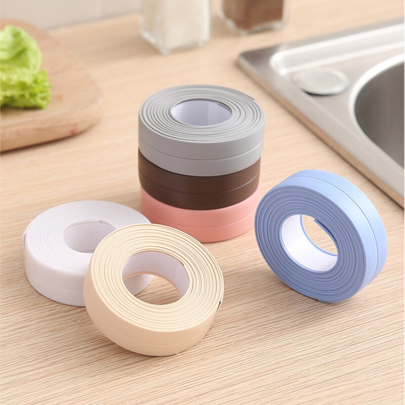 Caulk Strip Sealant Tape for Bathtub Self Adhesive Sealing Tape for Kitchen Countertop Bathroom Shower Toilet Sink Wall Corner