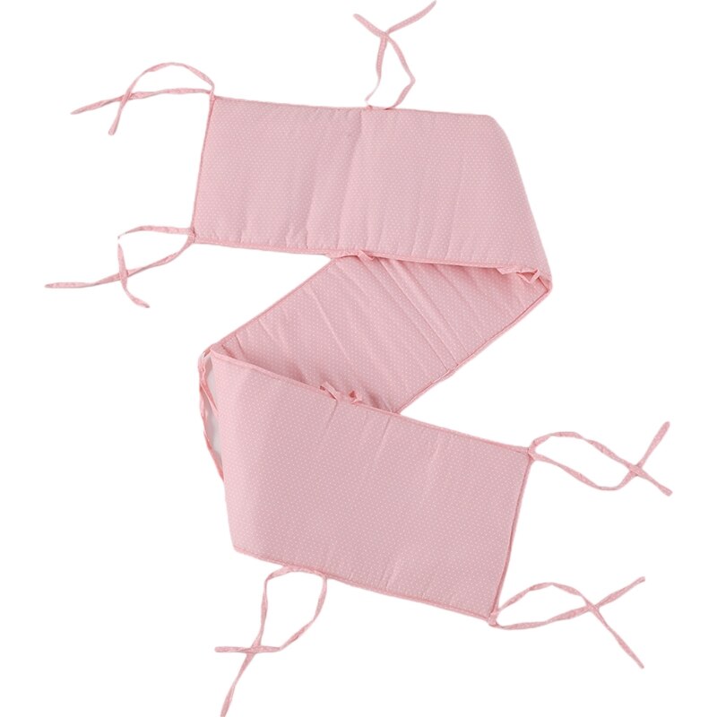 Osłona robić łóżeczka dla dziecka poduszka robić łóżeczka dla noworodka dekoracja pokoju miękkie bawełniane łóżko dla niemowląt ochraniacz: 4