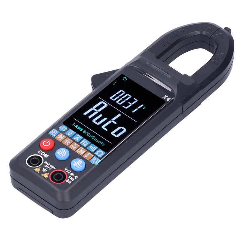 Clamp Multimeter Automatic Clamp Meter Full Function for Home for Outdoor
