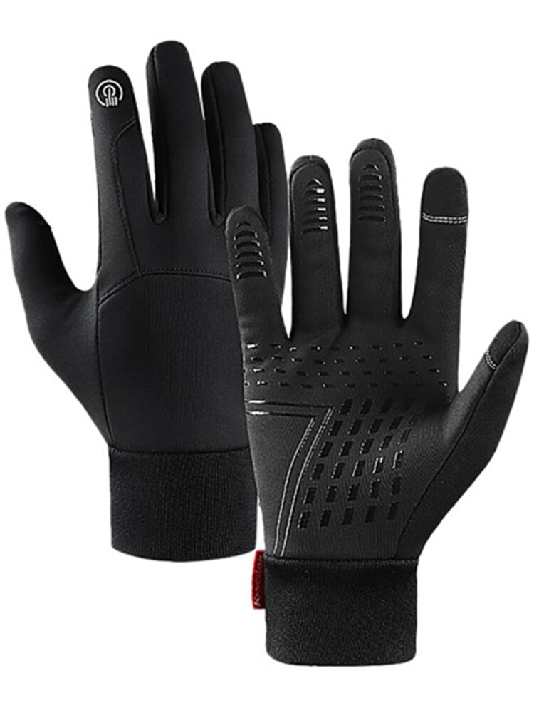 À prova dwaterproof água inverno quente luvas de neve luvas de esqui snowboard motocicleta equitação esportes ao ar livre tela toque ciclismo luvas: XL