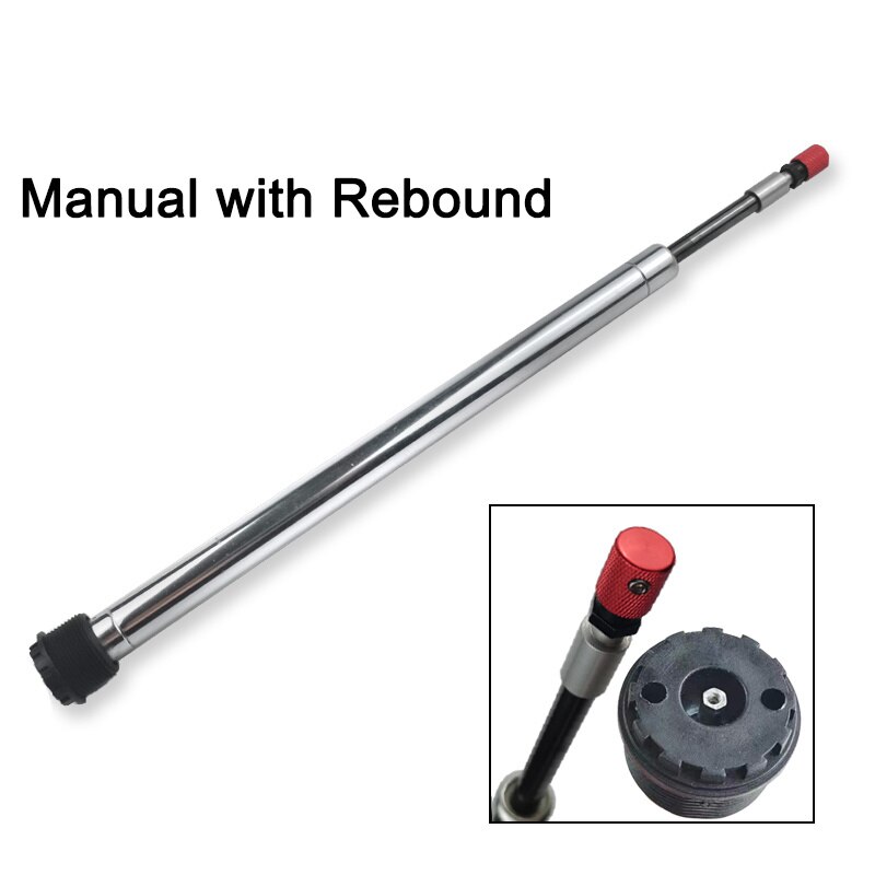 ELYON-resorte de aceite para bicicleta de montaña XCR XCM, horquilla delantera de MTB, amortiguación de aceite, piezas de repuesto para Accesorios de reparación, Control de hombros y cable: Manual with Rebound
