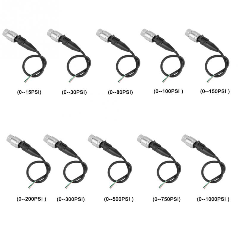 G1/4 "Druk Transducer Sensor Input 5V Uitgang 0.5-4.5V Voor Water Gas Olie