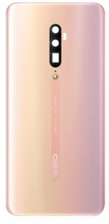 For OPPO Reno 10x zoom Battery Back Rear Cover Door Housing Battery Back Cover Replacement: Pink
