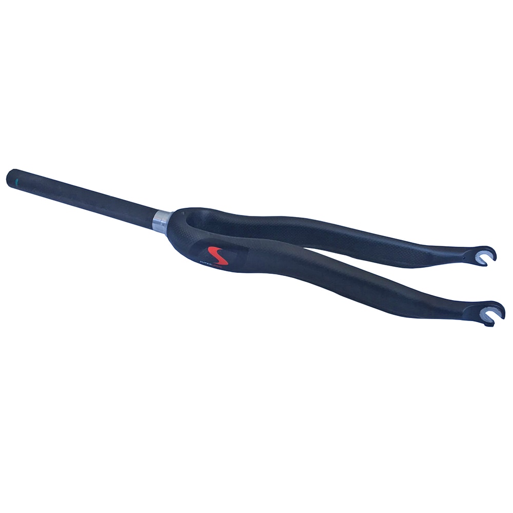 Horquilla de carbono T800 700C 1-1/8 mate/brillante 3k V para freno de bicicleta de carretera, accesorios para bicicleta de carretera