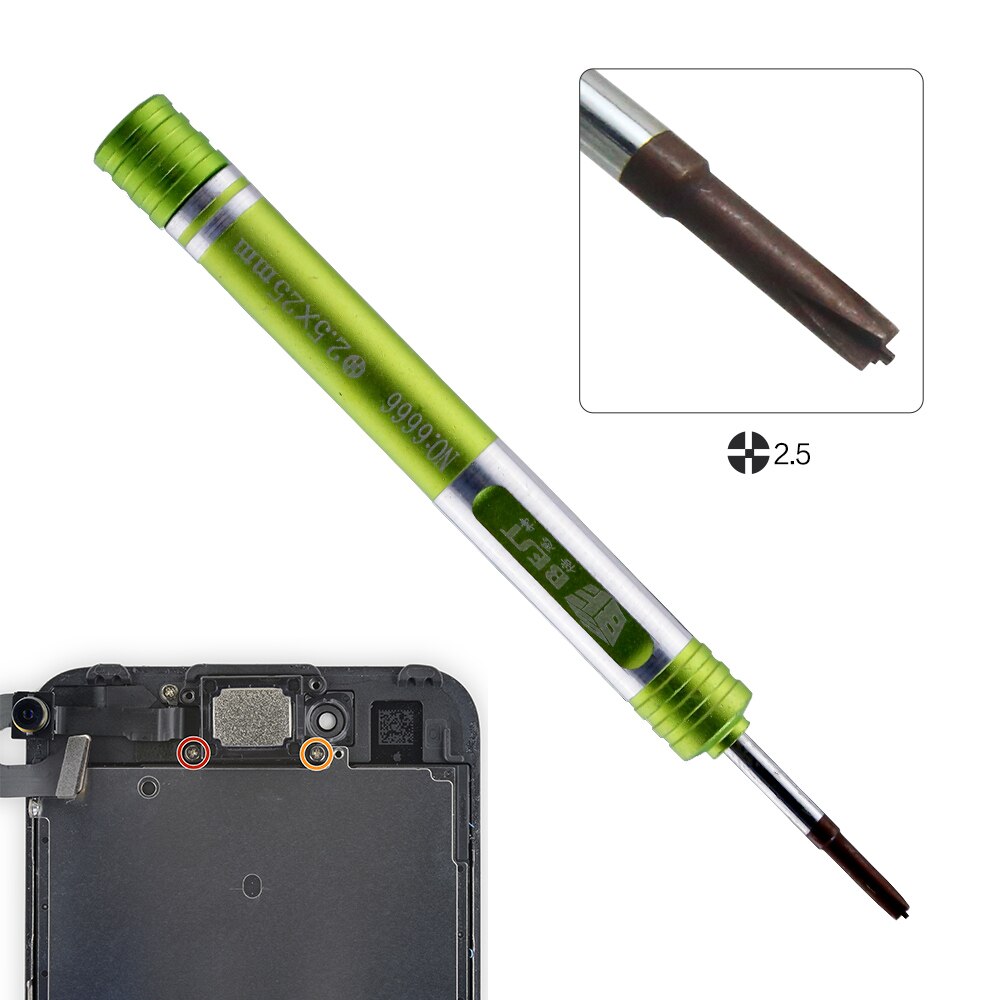 BST-6666 Precisie 7 In 1 Precisie Schroevendraaier Set Phillips Torx Schroef Drivers, Mobiele Telefoon Ipad Camera Iphone Reparatie Tool