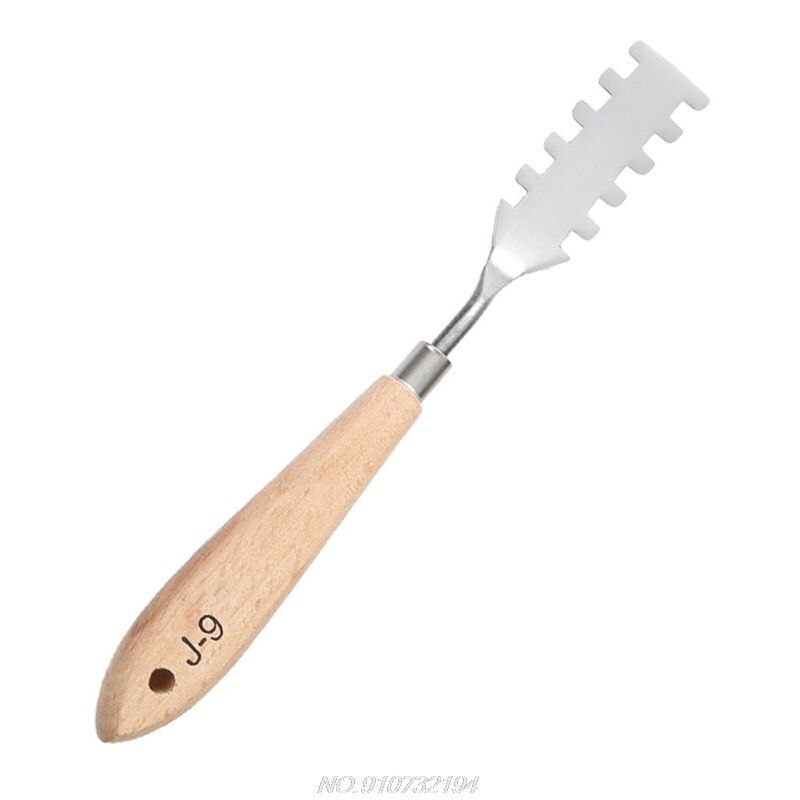 10pcs Stainless Steel Palette Scraper Paint Knives Blade for Artist Oil Acrylic Painting N25 20