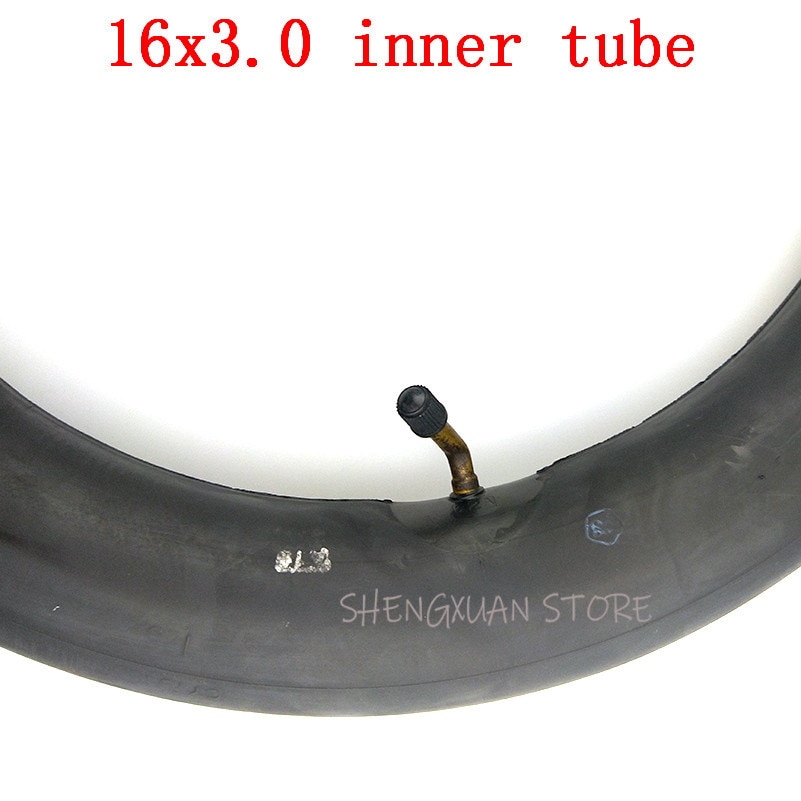 16X3.0 Inner Tube Electric Scooter & E Bikes 16*3.00 Tube Bent Valve Stem