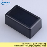 Small DIY project case Plastic enclosure for PCB equipment instrument case ABS plastic junction box desktop enclosure 72*42*23mm: BMD60015-A2