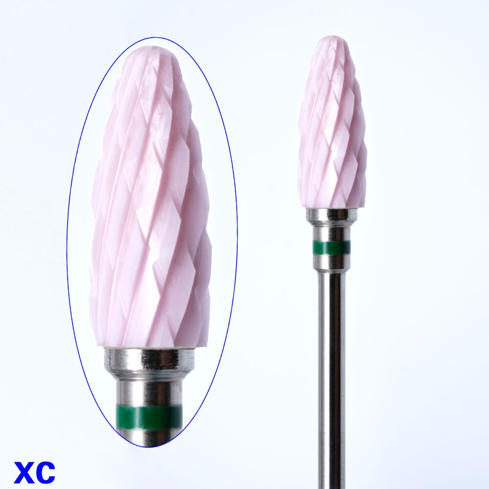 Keramische arte de uñas Boor molino cortador Voor uñas Elektrische Boor máquina de manicura Apparaat Accessoire Verwijderen acril polaco