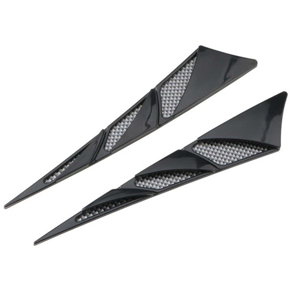 YI-226 Decorative Car Hood Sticker Universal Side Airflow Vent Cover