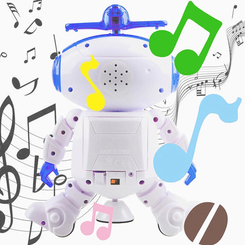 Elektronische Walking Dansen Robot Speelgoed Met Muziek Lightening Operated Speelgoed Peuters Kerst Cadeau Voor Kids Meisje Jongens Batterij O4C9