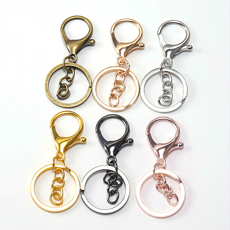 Popular 1PC Classic Key Chain Lobster Clasp Key Ring Key Hook