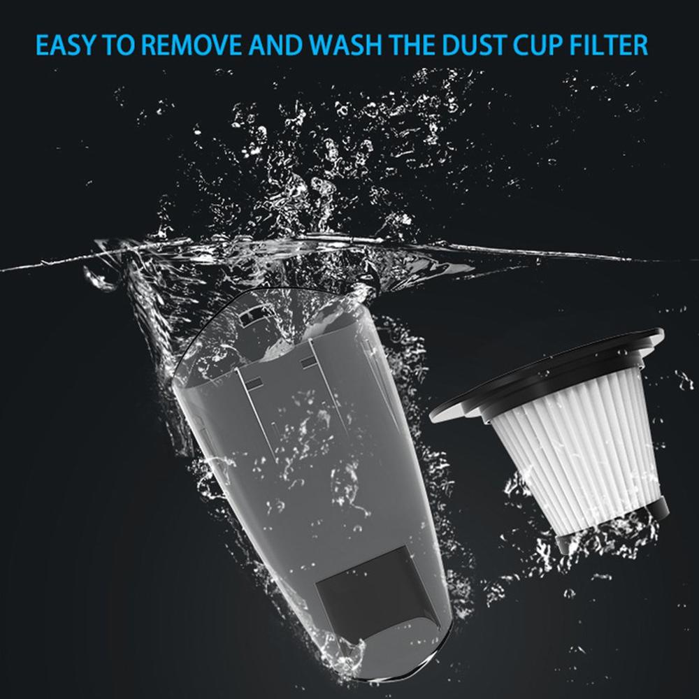 Håndholdt vakuum trådløs kraftig tørr og våt sug bærbar oppladbar støvsuger hurtiglading